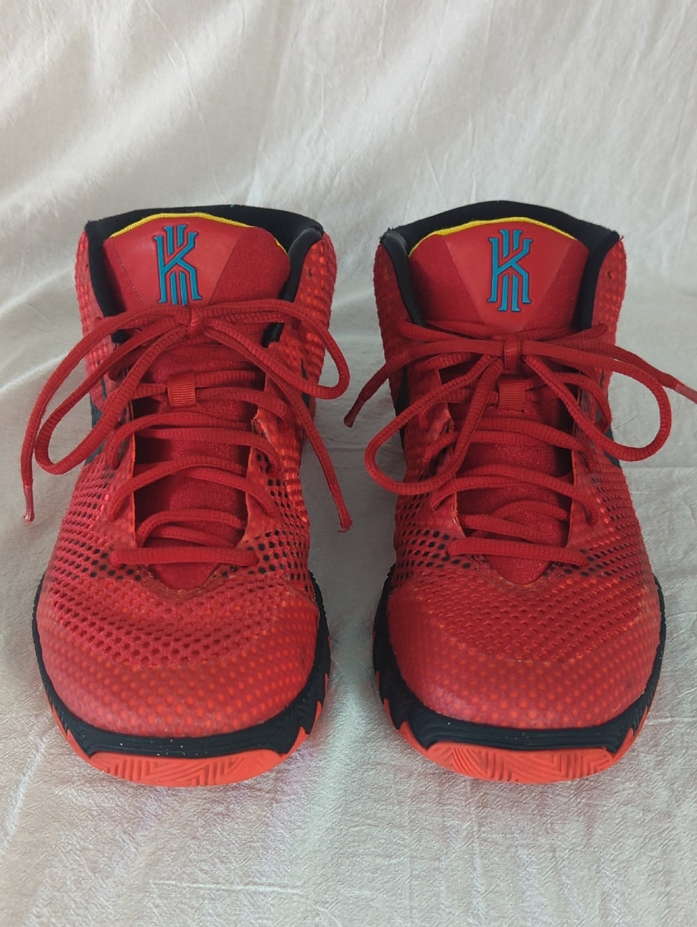 Nike Kyrie 1 Deceptive Red Basketball Shoes Size 11 705277-606